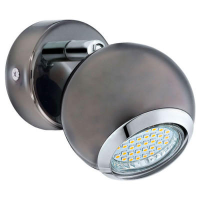 31005 Светодиодный спот BIMEDA, 1X3W (GU10), сталь, никель черный