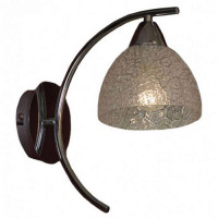 LUSSOLE ZUNGOLI Бра, цвет основания - хром, плафон - стекло (цвет - белый), 1x60W E27, LSF-1601-01