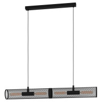 43534 Подвесной потолочный светильник (люстра) REDCLIFFE, 4Х40W, E27, L1080, B125, H1100, сталь, чер