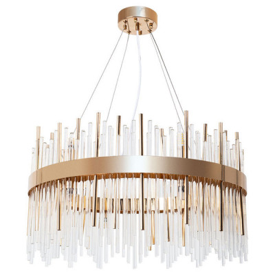 Arte Lamp ACAPULCO, Люстра, цвет арматуры - ЗОЛОТО, цвет плафона/декора - ЗОЛОТО, 12х40W G9, A1007SP-12GO