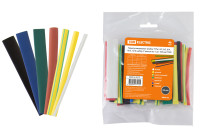 Термоусаживаемая трубка ТУТнг 4/2, 6/3, 8/4, 10/5, 12/6 набор (7 цветов по 1 шт. 100мм) TDM Electric, SQ0518-0515