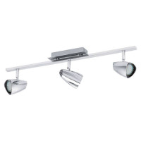 93674 Светодиодный спот CORBERA, 3х3W (GU10), сталь//пластик, хром, 93674