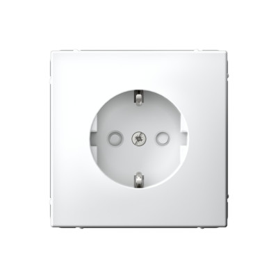 GAL000145 - ARTGALLERY РОЗЕТКА с заземлением со шторками, 16А, механизм, БЕЛЫЙ, Systeme Electric