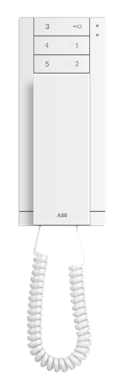 M22001-W - Абонентское устройство, трубка, 6 клавиш, белая - 2TMA070020W0063 M22001-W - Абонентское устройство, трубка, 6 клавиш, белая - 2TMA070020W0063