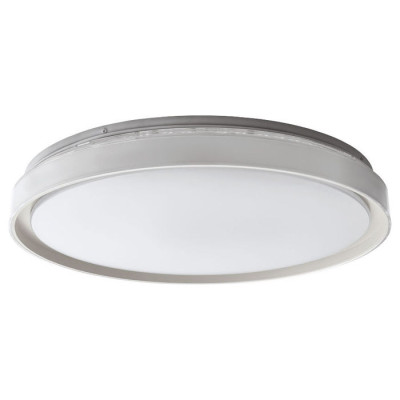 99779 Светильник потолочный SELUCI, LED 4x10W, 5000lm, H70, ?490, сталь/пластик, белый/прозрачный