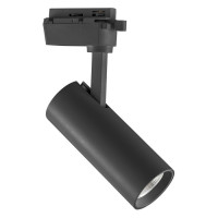 Lightstar 228237 Светильник для 1-фазного трека VOLTA LED 20W 1900LM 24G ЧЕРНЫЙ 3000K IP20 (в комплекте)