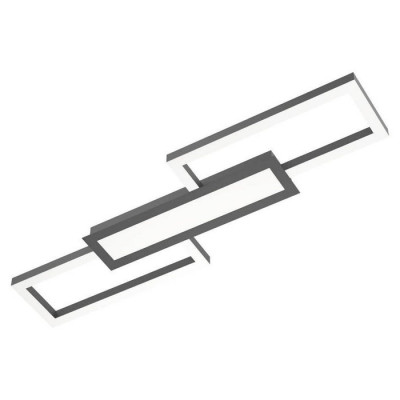 99792 Светильник потолочный MONIROTE, LED 37W, 4450lm, L780, H45, сталь/алюминий/пластик, черный/бел