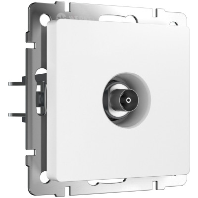 Werkel W1183061/ ТВ-розетка оконечная (белый матовый), a062409