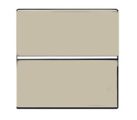 N2204.7 CV - Механизм 1-клавишной кнопки с нормально-открытым контактом с клавишей без символа, 2-модульный, серия Zenit, цвет шампань - 2CLA220470N1901 N2204.7 CV - Механизм 1-клавишной кнопки с нормально-открытым контактом с клавишей без символа, 2-модульный, серия Zenit, цвет шампань - 2CLA220470N1901