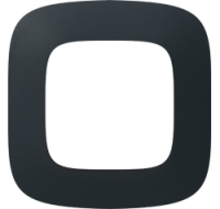 754401 - VLN-a Матовый черный Рамка 1П, Legrand