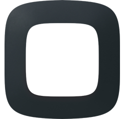 754401 - VLN-a Матовый черный Рамка 1П, Legrand