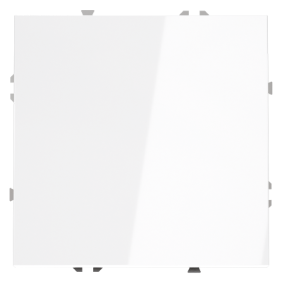 Перекрестный переключатель встраиваемый VOLTUM S70 одноклавишный 10А, (белый глянцевый), VLS010501