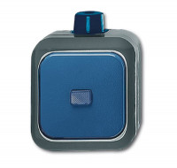 2601/6 WDI - Переключатель 1-клавишный, IP66, для открытого монтажа, для работы в агрессивных средах, Busch-Duro 2000 WD - 2CKA001084A0797