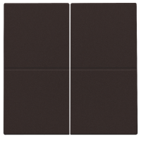 Niko Home Control Шоколад Клавиша 4-ая, 230V, 124-31008