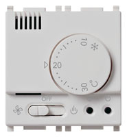 Vimar Термостат электронный 230V, серебро, 14440.SL
