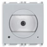 Vimar Телекамера цветная + микрофон 2 модуля, серебро, 14565.SL