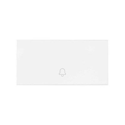 Simon 10000017-230 Клавиша выключателя с пиктограммой «звонок» цвета белый матовый S100