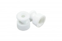 Bironi Изолятор для наружного монтажа R, керамика белый (50 шт/уп), R1-551-01-50 Bironi Изолятор для наружного монтажа R, керамика белый (50 шт/уп), R1-551-01-50