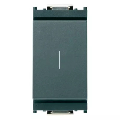 Vimar Кнопка 1P NO 16A 250V, серая, 16101