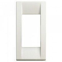 Vimar Накладка на 1 модуль для панелей металл слоновая кость, 16781.10 Vimar Накладка на 1 модуль для панелей металл слоновая кость, 16781.10