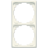 Рамка для инсталляции в кабельных каналах, 2-кратная; слоновая кость, CD582KW