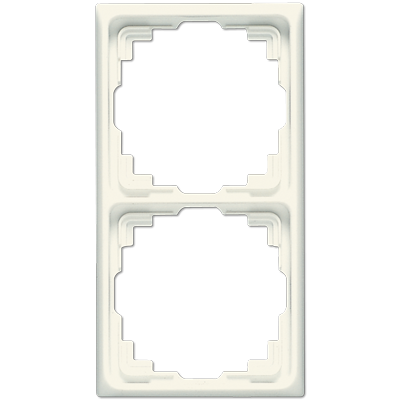 Рамка для инсталляции в кабельных каналах, 2-кратная; слоновая кость, CD582KW