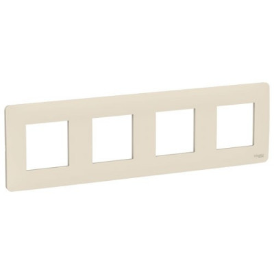 Unica Studio Рамка 4-ная, беж.