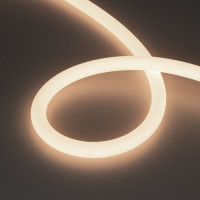 Светодиодная лента герметичная MOONLIGHT-TOP-M768-D18mm 24V White-MIX 360deg (14.4 W/m, IP65, 2216, 5m, wire x1) (Arlight, Прямой вывод кабеля), 037566