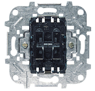 8144 - Механизм выключателя жалюзи без фиксации (кнопка), 10А/250В - 2CLA814400A1001