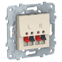 АУДИОрозетка, бежевый