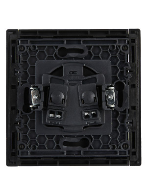 FORTE&PIANO Роз. без з/к без з/ш в/к 10А FP118 чер. IEK, FP-R10-10-K02