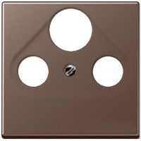 Крышка для SAT-TV-FM-розеток, фиксация винтом; дюропласт; мокко; A500, A561PLSATMO Крышка для SAT-TV-FM-розеток, фиксация винтом; дюропласт; мокко; A500, A561PLSATMO