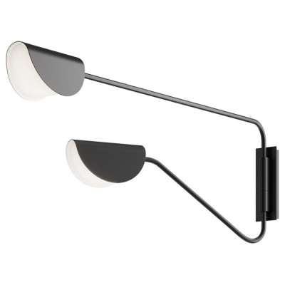 Modern Настенный светильник (бра) цвет: Черный, W