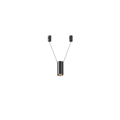 Maytoni Technical Трековый подвесой светильник Focus Led Flarity 3000K 12Вт 36°, TR157-1-12W3K-B