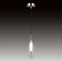 Lightstar 803021 (MD2098S-1C) Подвес PENTOLA 1х25W G9 ХРОМ/ПРОЗРАЧНЫЙ (в комплекте)