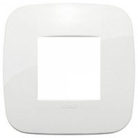 19672.84 - Vimar Накладка ROUND на 2 модуля белая