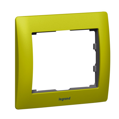 Legrand Рамка - Galea Life - 1 пост - металлическая - Magic Green, 771921