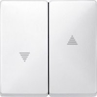 SD Клавиша 2-ная со стрелками вверх/вниз, полярно-бел.