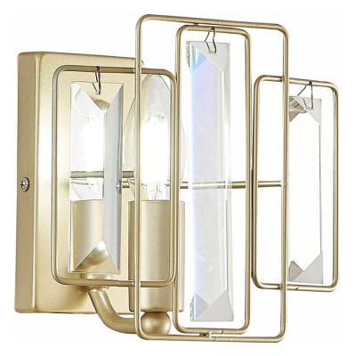 Evoluce SLE103401-01 Светильник настенный Шампань/Прозрачный E14 1*40W