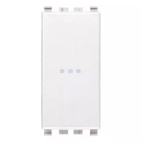 Vimar Выключатель 1P осевой 16AX , белый, 20101.B