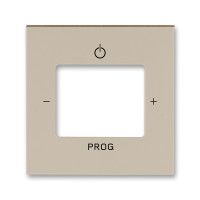 3299H-A40200 18 - Накладка ABB Levit для механизмов FM радио / Busch-iNet радио / Bluetooth радио кофе макиато