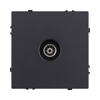 Розетка спутниковая SAT, черный матовый Kollinger Eclipse EC-021BK