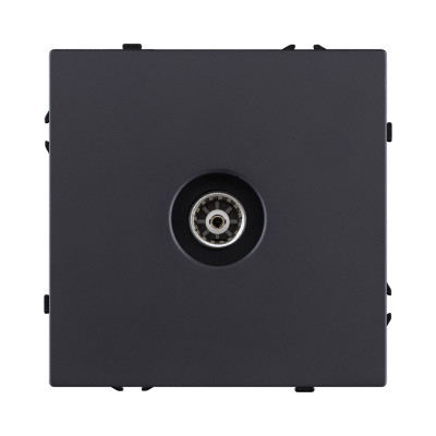 Розетка спутниковая SAT, черный матовый Kollinger Eclipse EC-021BK