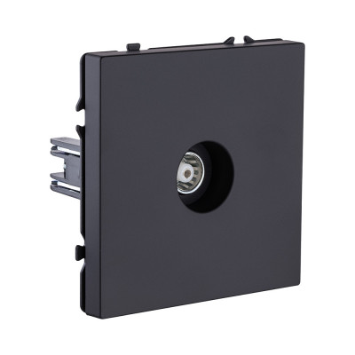 Розетка спутниковая SAT, черный матовый Kollinger Eclipse EC-021BK