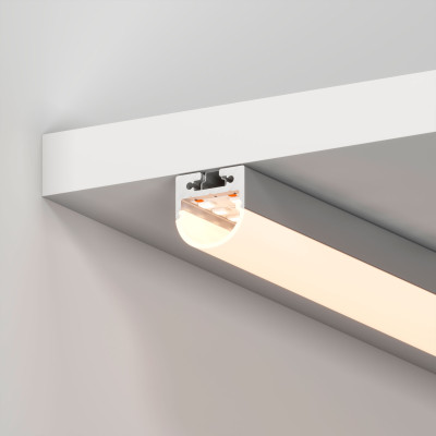 Профиль с экраном SL-LINE-2011M-2500 ANOD+OPAL ROUND (Arlight, Алюминий), 025871