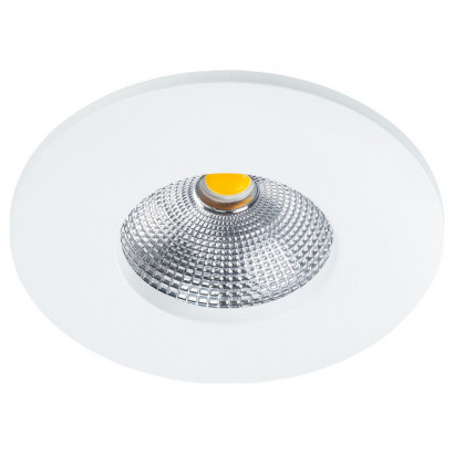 Arte Lamp PHACT, Встраиваемый светильник, цвет арматуры - белый, цвет плафона/декора - , 1х7W LED, A4763PL-1WH