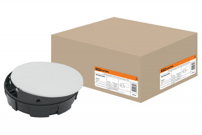 Монтажная коробка У194 СП D75х15мм, крышка, TDM Electric, SQ1402-0194