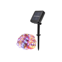 Солнечн. свет-к ФАZА SLR-G03-200M нить, мультицвет. 200 LED, 5036406