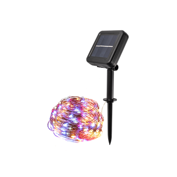 Солнечн. свет-к ФАZА SLR-G03-200M нить, мультицвет. 200 LED, 5036406