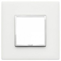 Vimar Накладка Eikon Evo на 2 модуля, горный лед, 21642.41